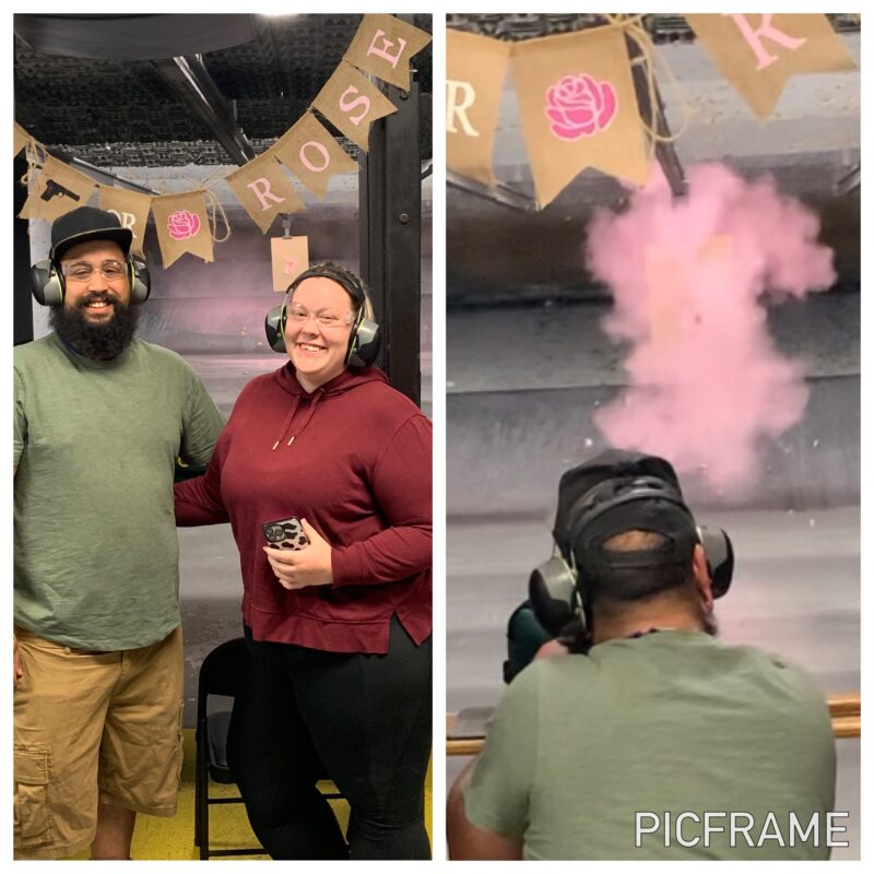 Gender Reveal Party at Manchester Firing Line.