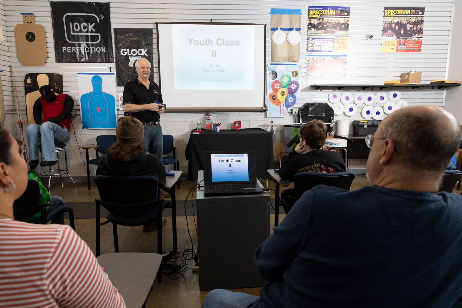 Gun Safety and Youth Seminars at Manchester Firing Line.