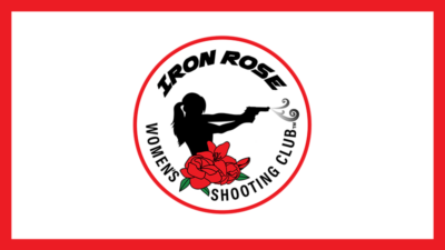 Iron Rose Women's Shooting Club logo header for press releases and news items